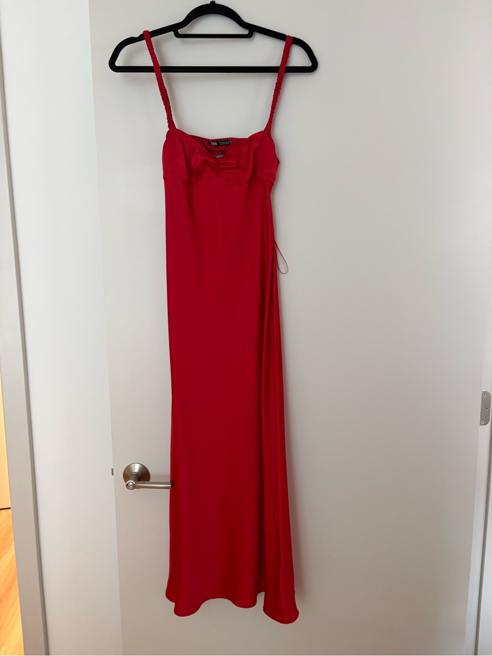 Red Slip Dress